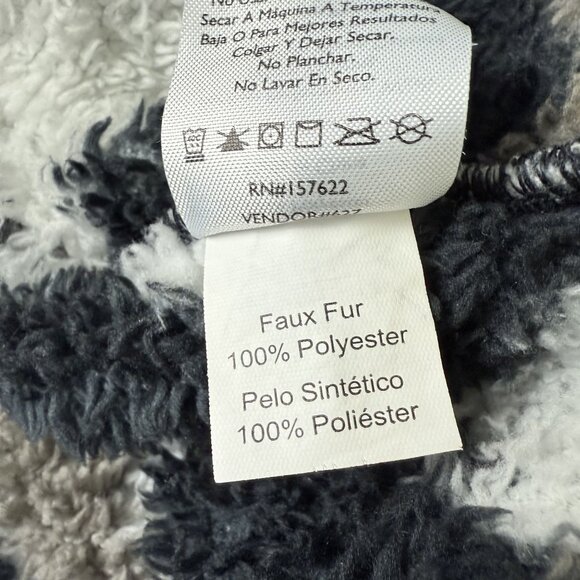 Eddie Bauer Sherpa Fleece Pullover Jacket Womens XXL Quarter-Zip Camouflage - Picture 9 of 9